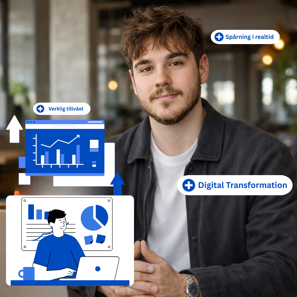 Bild på ägaren av makun som inspirerar kunderna att transformera deras hemsida med min webbyrå