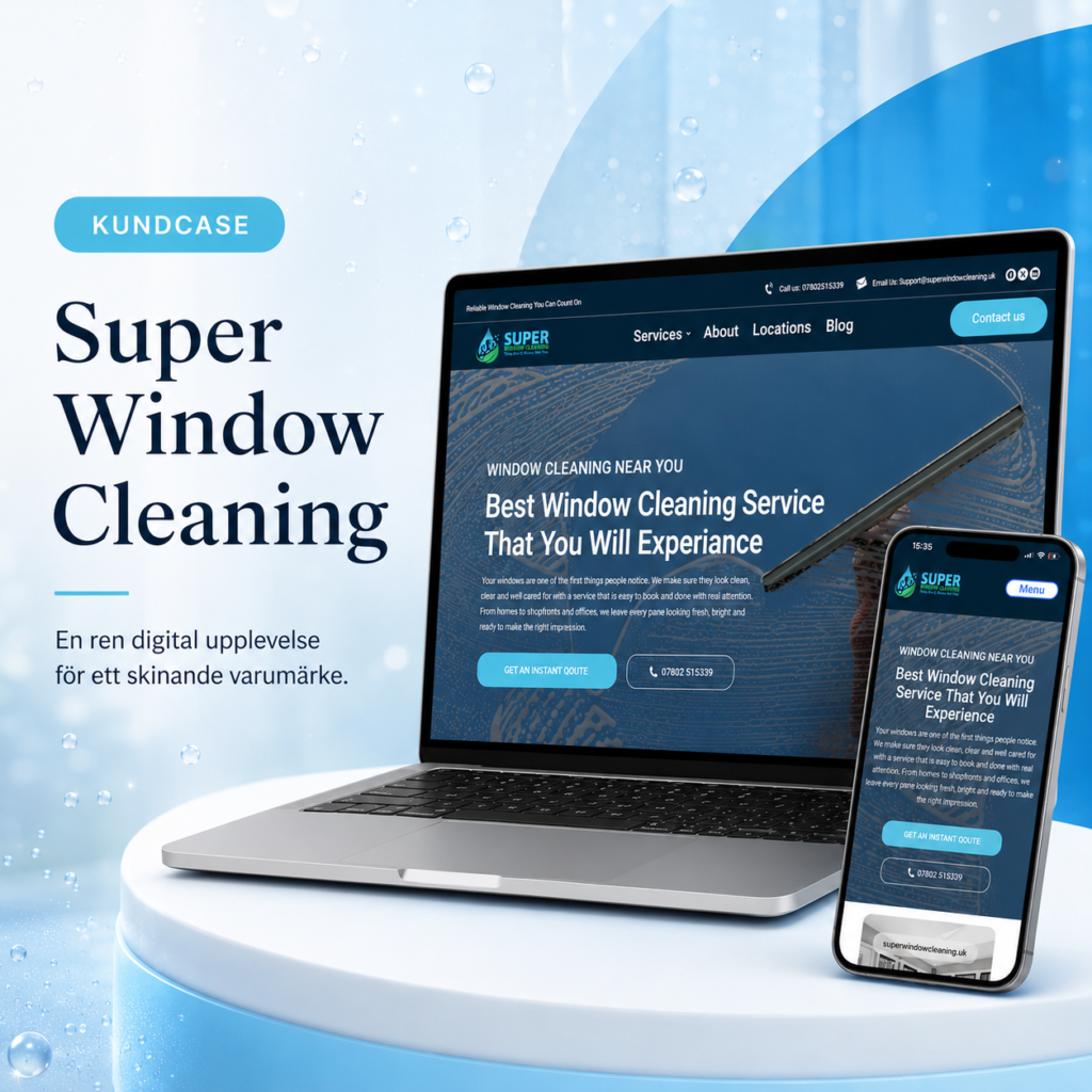 Kundcase SuperWindowCleaning